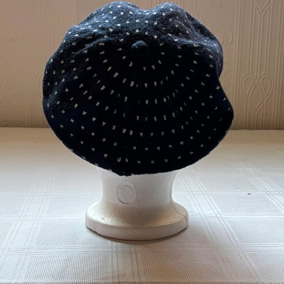 Seasalt cornwall sustainable beret and eternity scarf - navy - last year's model - Picture 5 of 8
